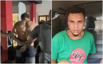 Homem � preso suspeito de matar menina de 10 anos a facadas dentro de casa em constru��o e diz que estava "transtornado pelas drogas"