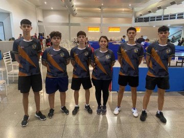 T�nis de Mesa de Osvaldo Cruz fica entre os 8 melhores do Estado de S�o Paulo nos Jogos da Juventude