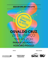 Circuito Sesc de Artes chega a Osvaldo Cruz no dia 28 de mar�o com programa��o gratuita de dan�a, circo, teatro e oficinas