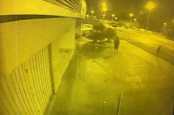 Pol�cia prende suspeito de esfaquear homem em situa��o de rua no Centro de Mar�lia