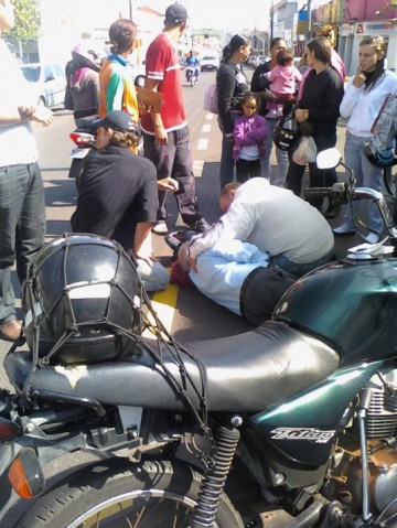 Mais uma v�tima no tr�nsito de OC