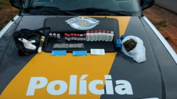 Anabolizantes e drogas oriundos do Paraguai s�o apreendidos pela Pol�cia Rodovi�ria em Pirapozinho