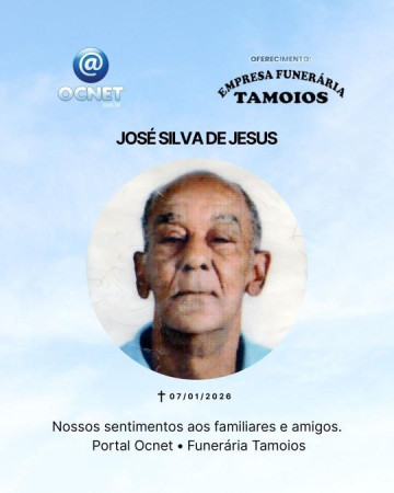 Portal Ocnet informa os falecimentos desta quarta-feira (07)