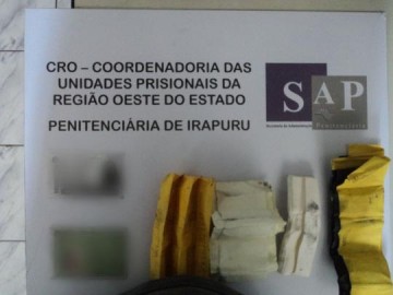 Agentes encontram folhas com a droga K4 em roupa �ntima, bermuda e correspond�ncias em penitenci�rias da regi�o