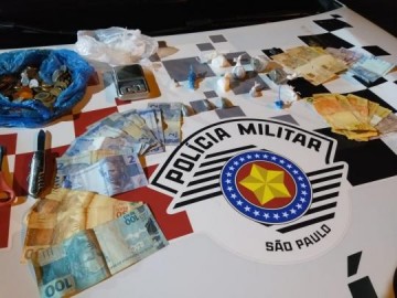 TR�FICO: Pol�cia Militar prende casal na Vila Esperan�a