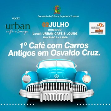 Prefeitura de Osvaldo Cruz apoia Primeiro Caf com Carro Antigo neste domingo, 02