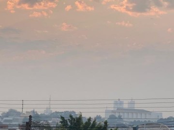 FUMA�A: Inc�ndios em Palmital e Estrela do Norte podem ser motivo da fuma�a de hoje cedo em OC e regi�o