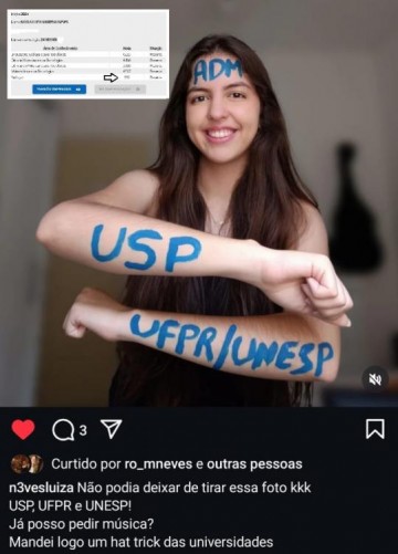 Aluna da Etec Amim Jundi conquista aprova��es em tr�s universidades