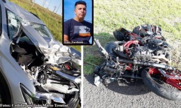 Motociclista morre em grave acidente na SP-294, no trecho Pompeia a Quintana