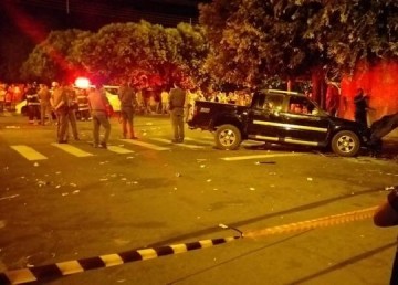 Motorista atropela 17 pessoas em bar em Nova Independ�ncia: duas morreram