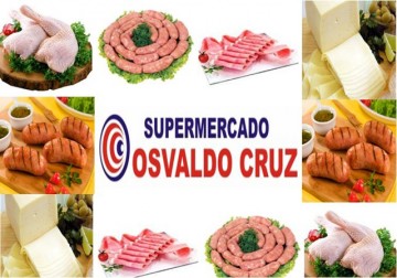 Supermercado Osvaldo Cruz est em promoo no setor de Frios