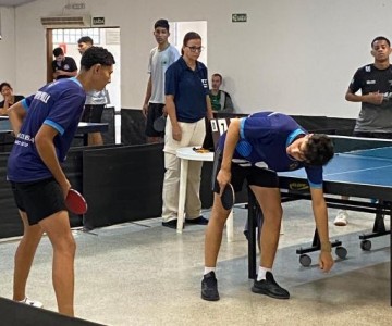 Equipe de T�nis de Mesa de Osvaldo Cruz � campe� nos jogos de duplas dos Jogos Regionais 2024